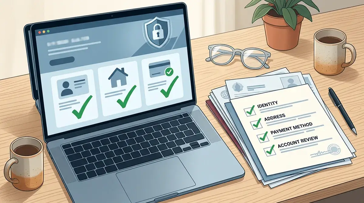 Avantgarde Casino KYC checklist for UK readers covering identity, address, payment proof and review steps